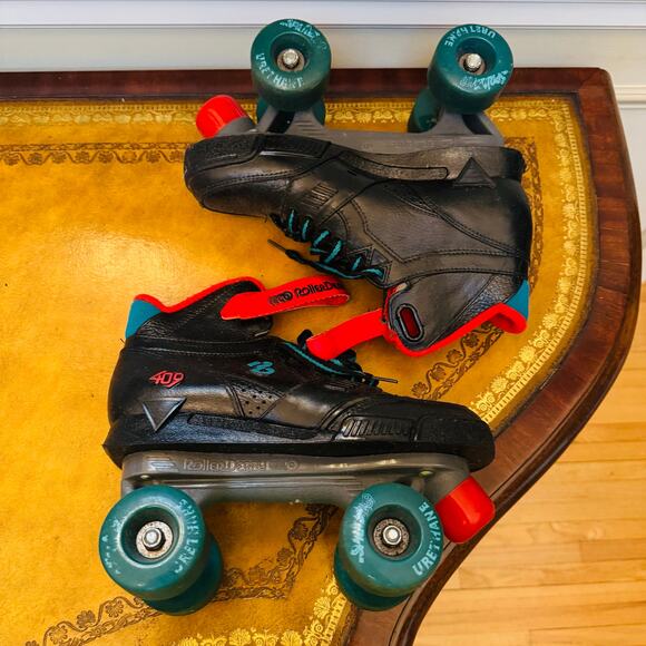 Vintage Kids Sprites Roller Derby 409 Quad Roller Skates Boys Size 5 with box - Picture 4 of 8